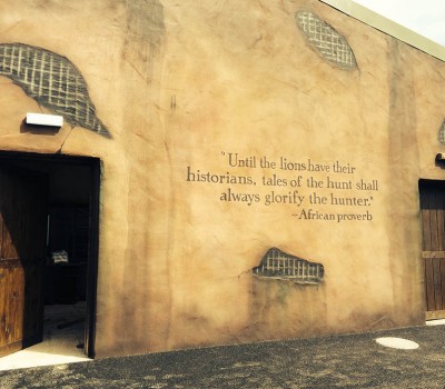 Themed Building for Folly Farm Lions