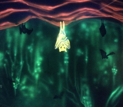 Single Glowing Bat
