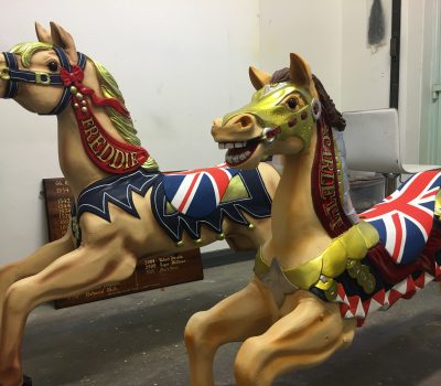 British Carousel Horses