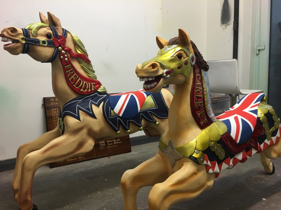 British Carousel Horses