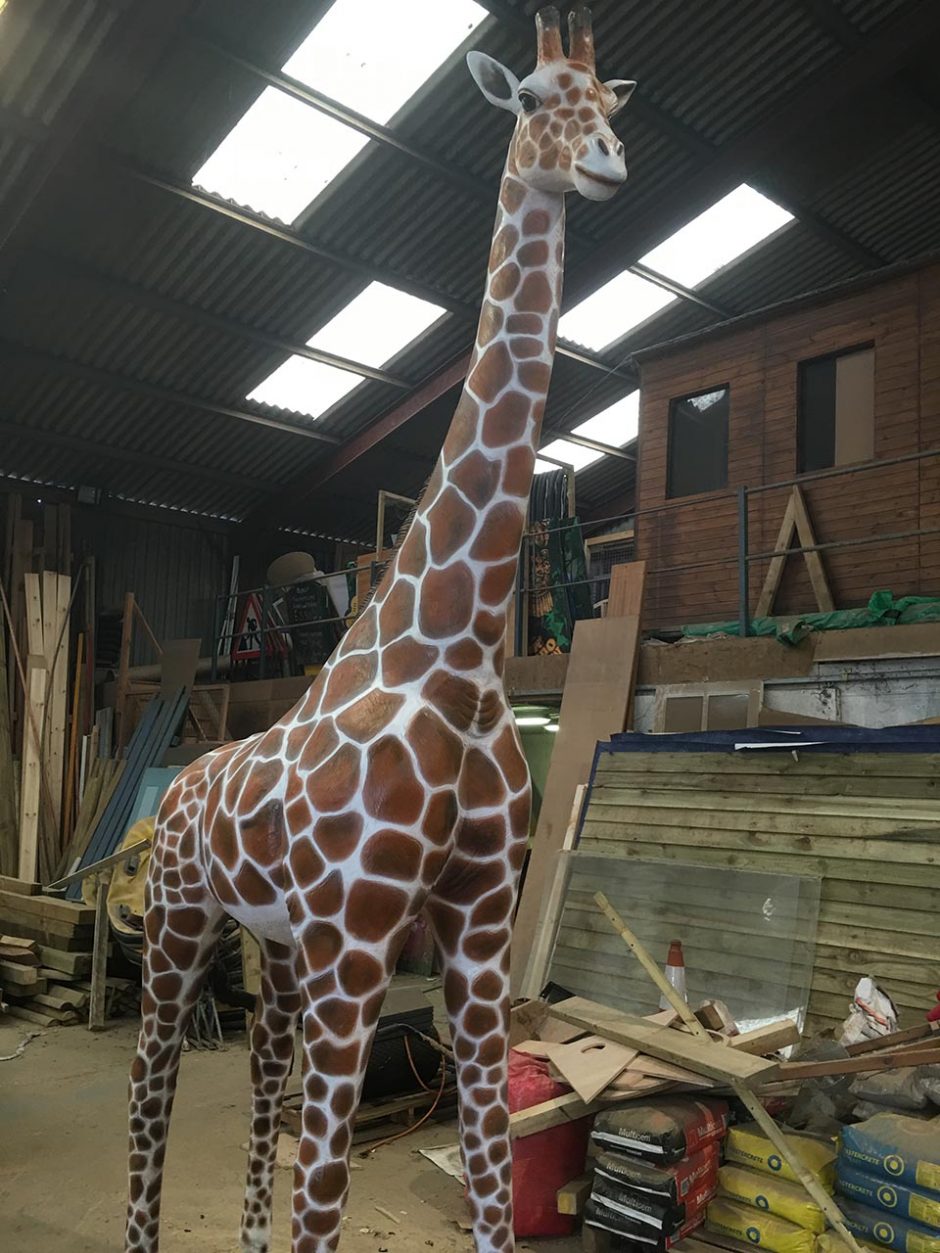 Giraffe Standing Tall