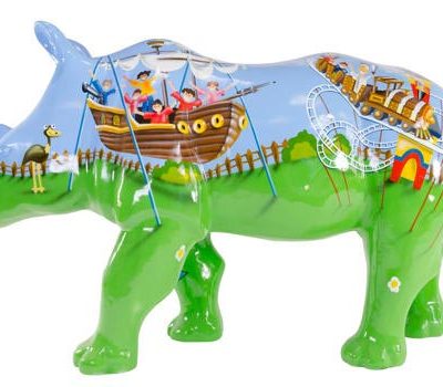 Pirate Painted Rhino