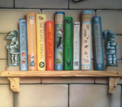 Books On A Shelf