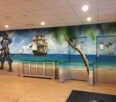 Pirate Mural