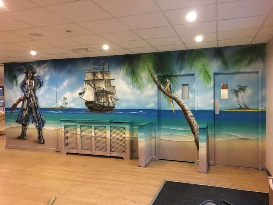 Pirate Mural