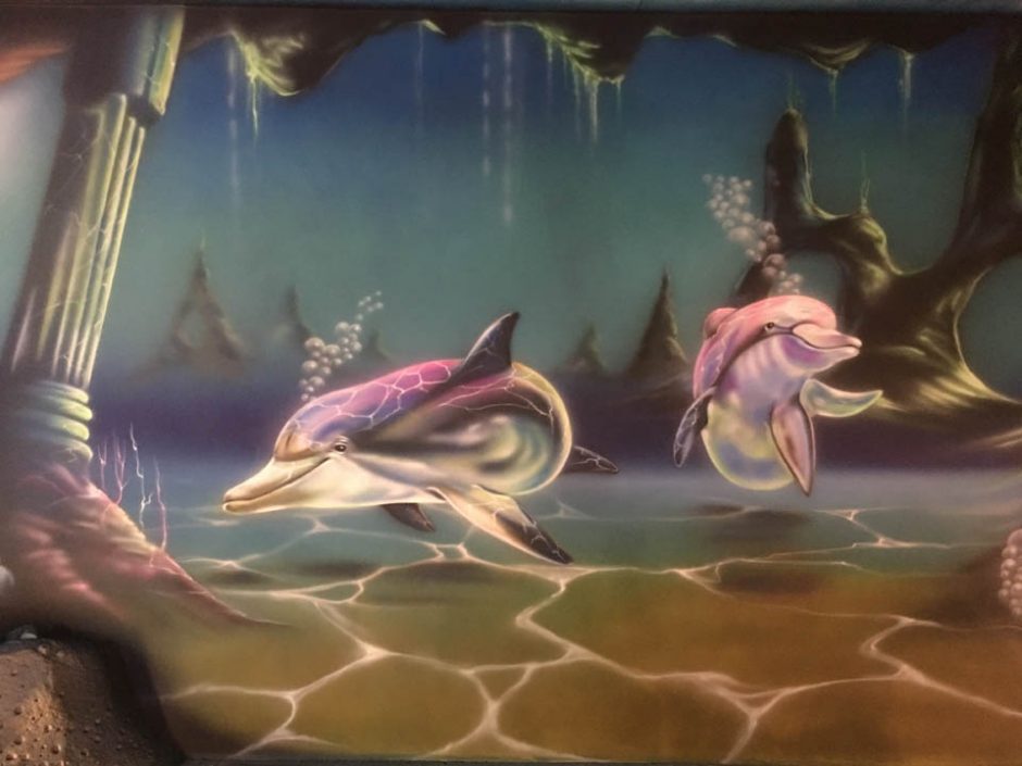 Two Dolphins