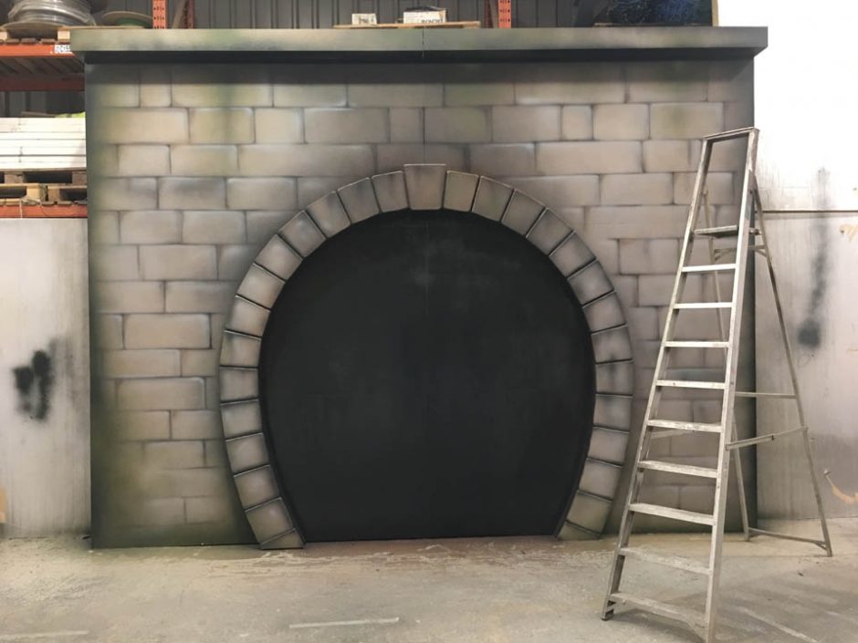 Archway Being Worked On