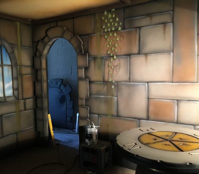 In Progress Door and Compass