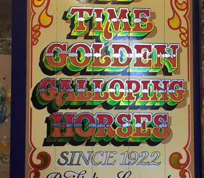 Old Time Galloping Horses