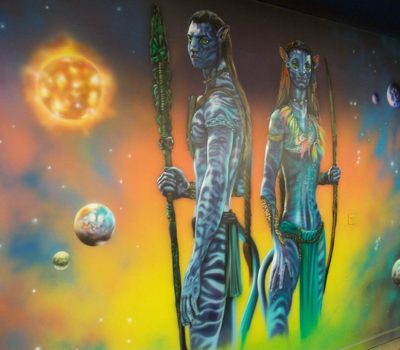 Avatar and Space Scene