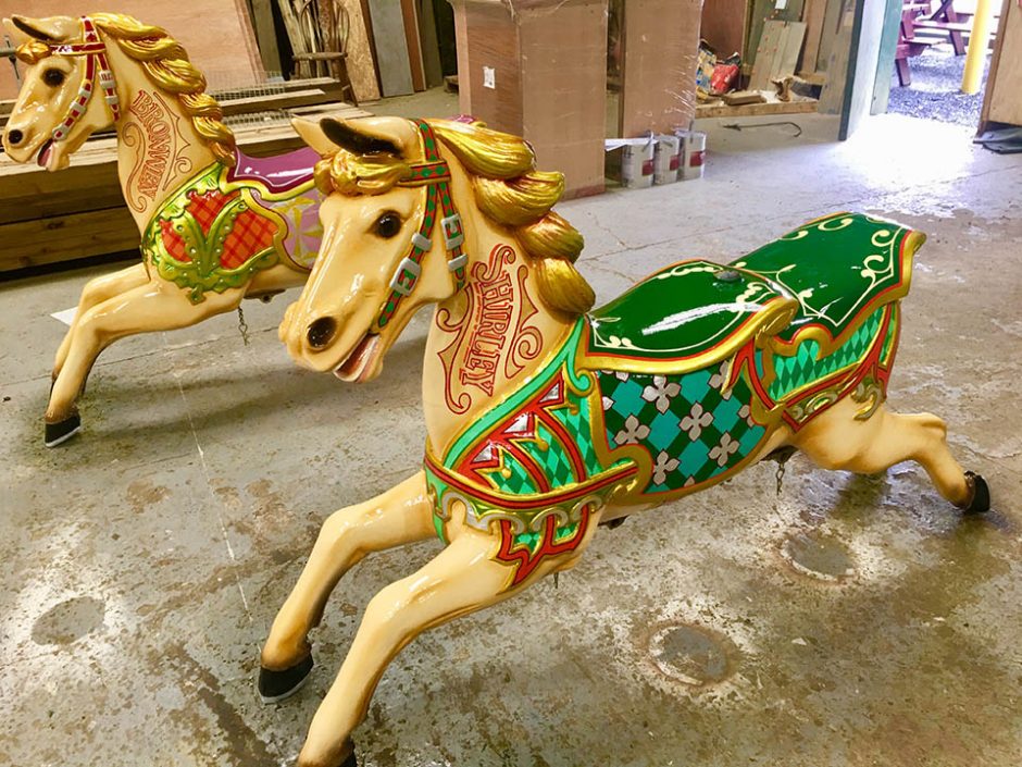 Shirley the Carousel Horse