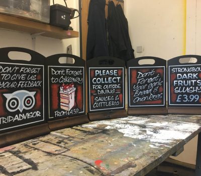 Table Top Chalkboards