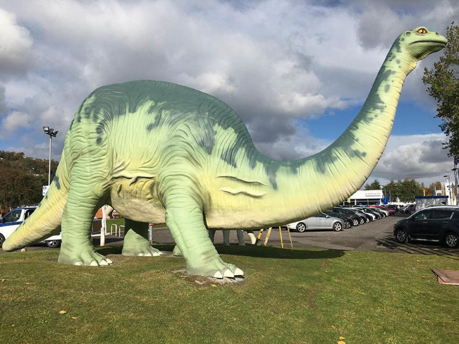 Big Green Dinosaur