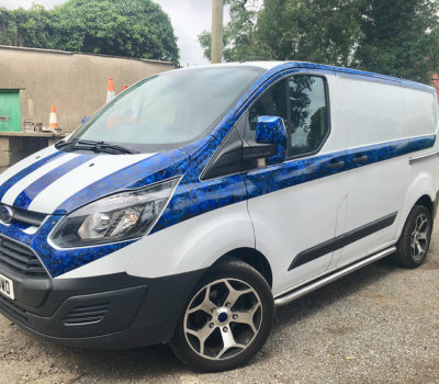 Airbrushed Van