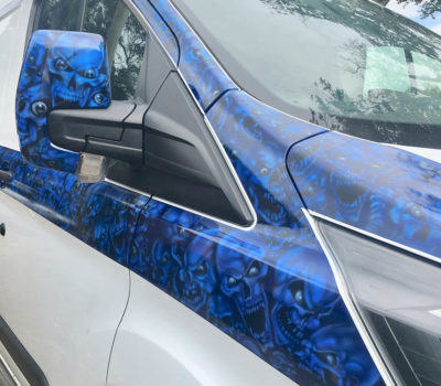 Detail – AirBrushed Skulls