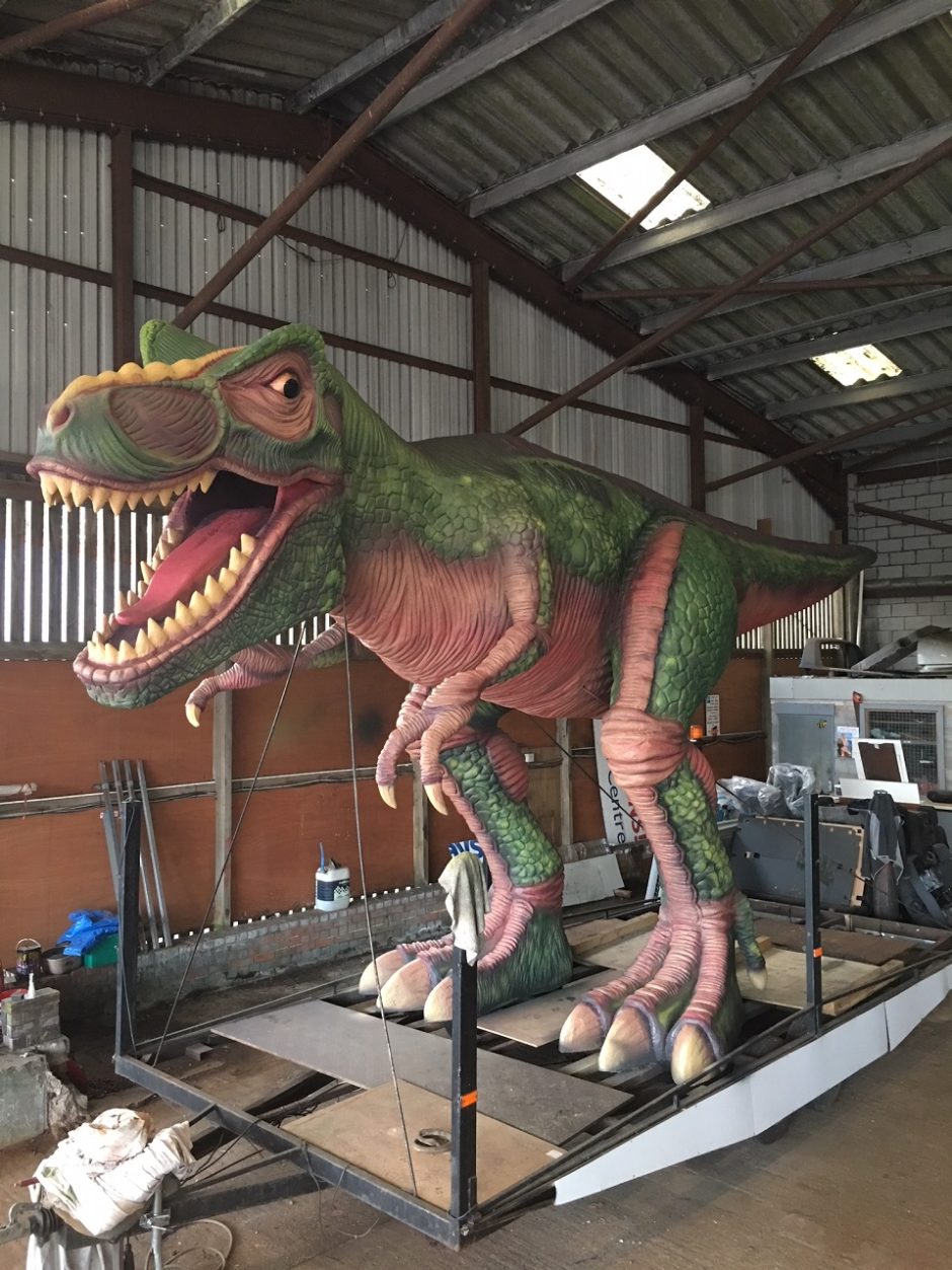 T-Rex Under Repair