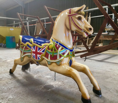 Fairground Horse for Folly Farm