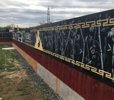 Mural in Progress
