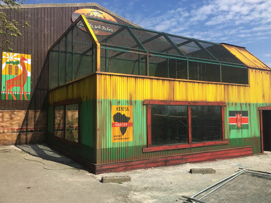 Themed “Kenya” Building