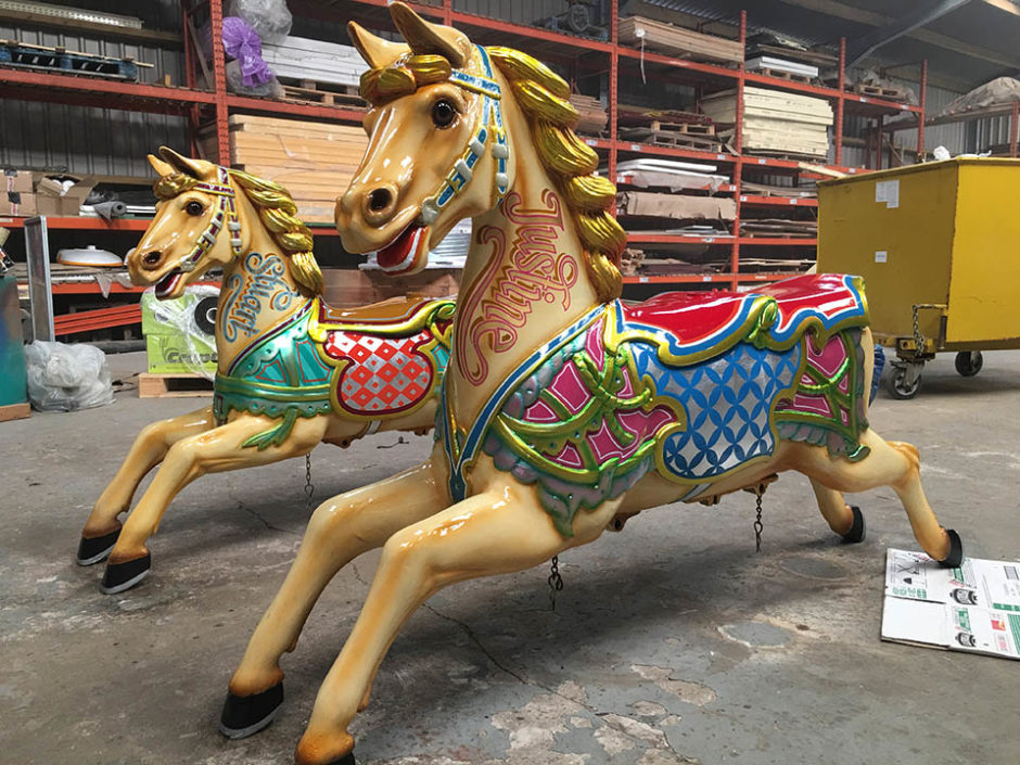 Fairground Horses