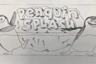 Sketch of Penguin Splash